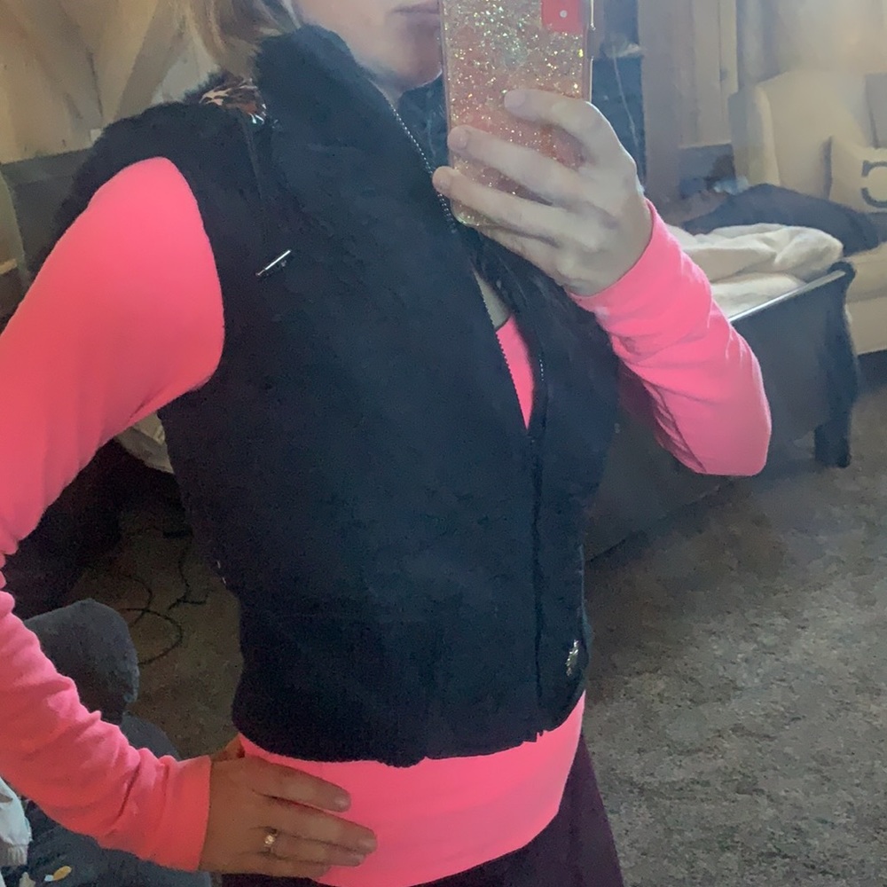 Betsy Johnson puffy vest